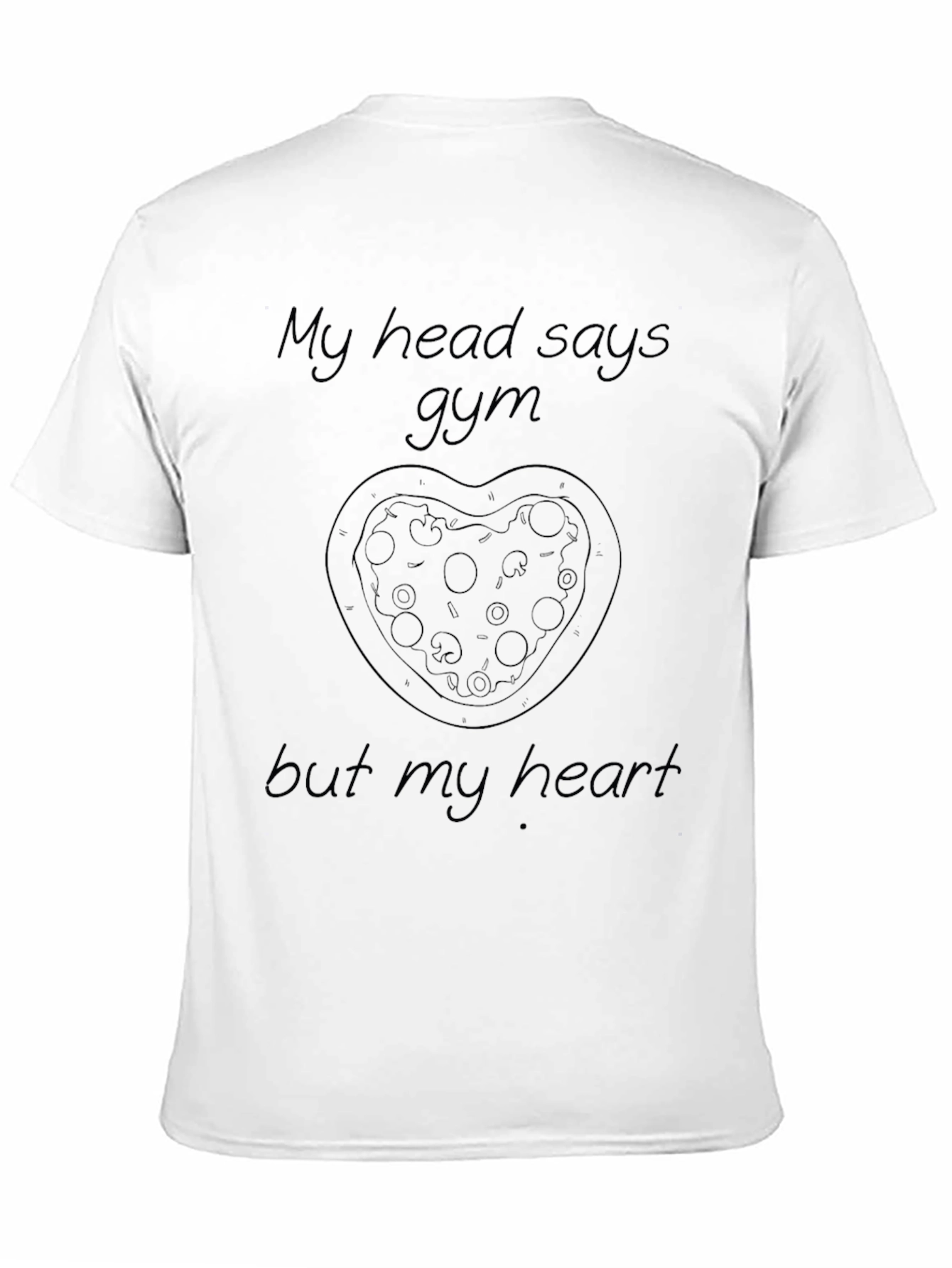 Gym Pizza Funny T-Shirt