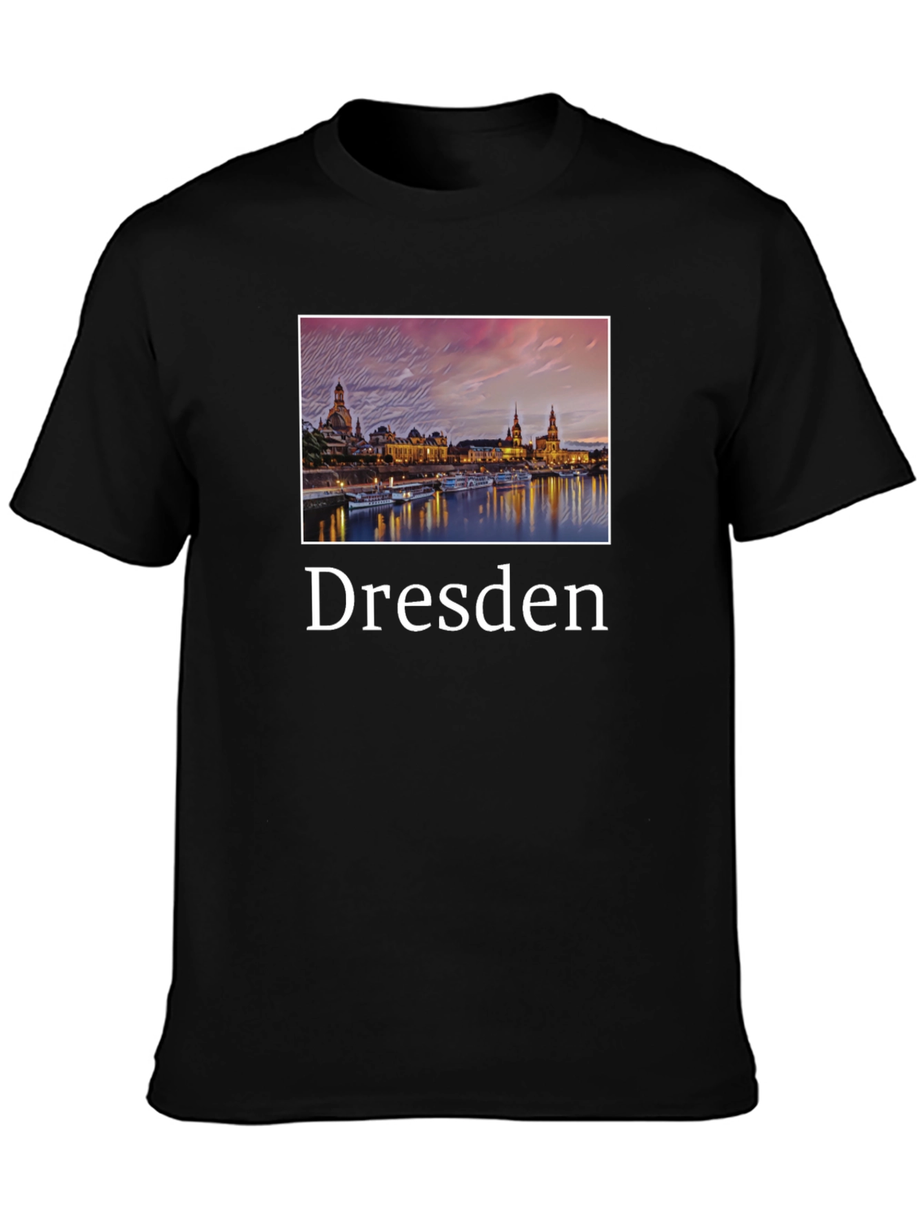 Dresden Skyline Graphic T-Shirt
