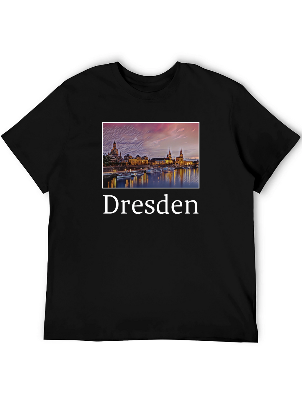 Dresden Skyline Graphic T-Shirt