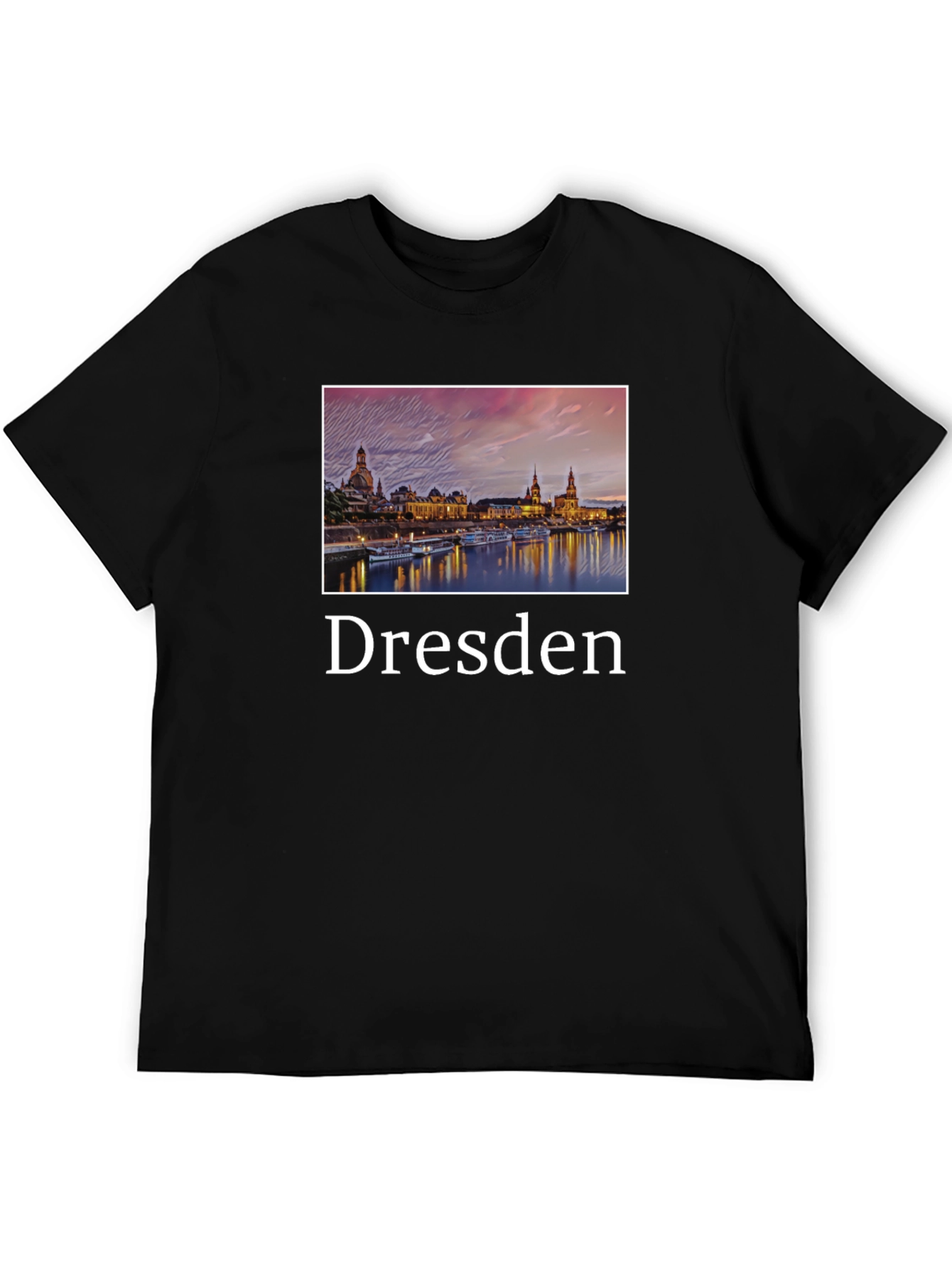 Dresden Skyline Graphic T-Shirt