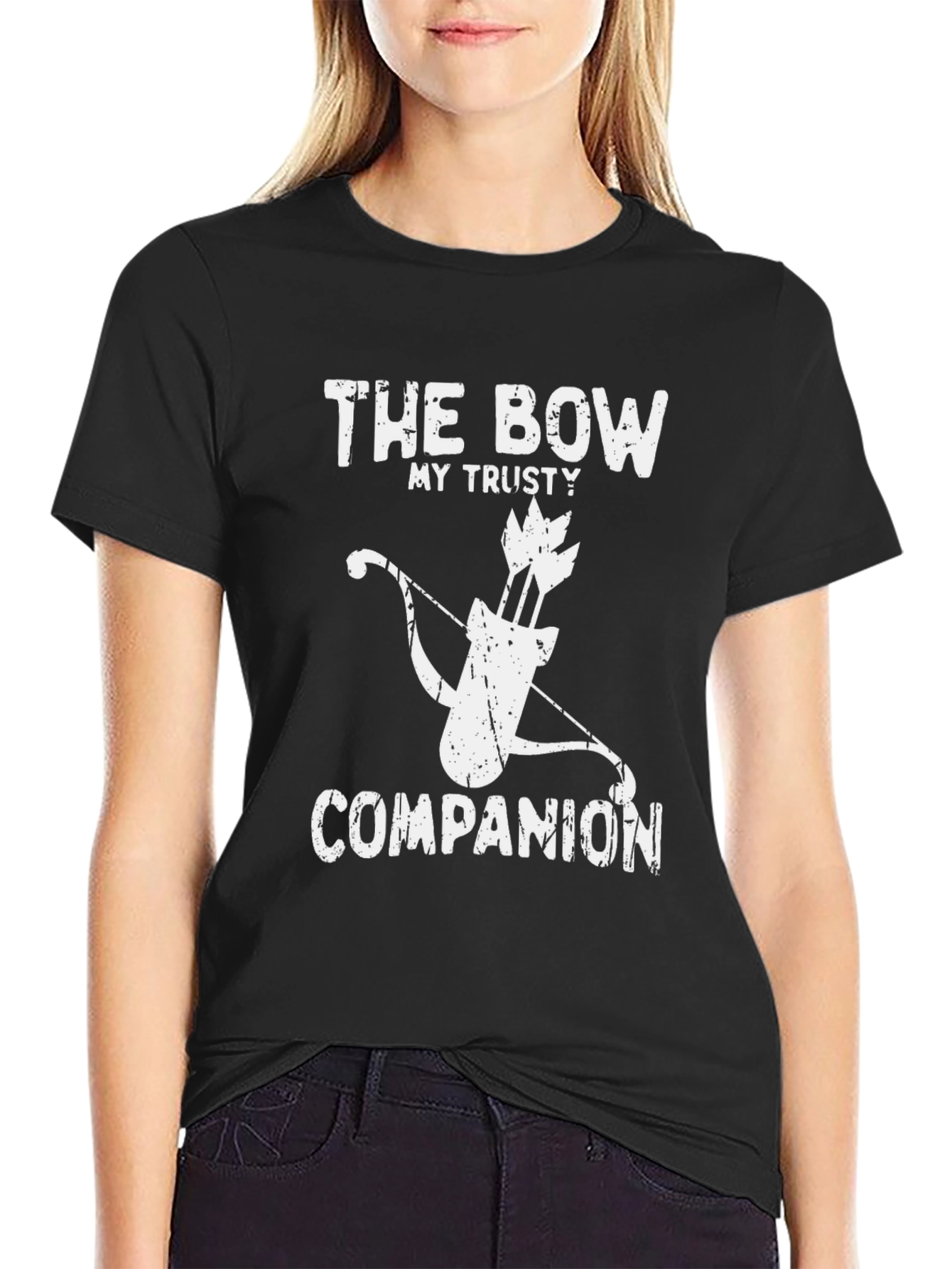 The Bow My Trusty Companion Graphic T-Shirt