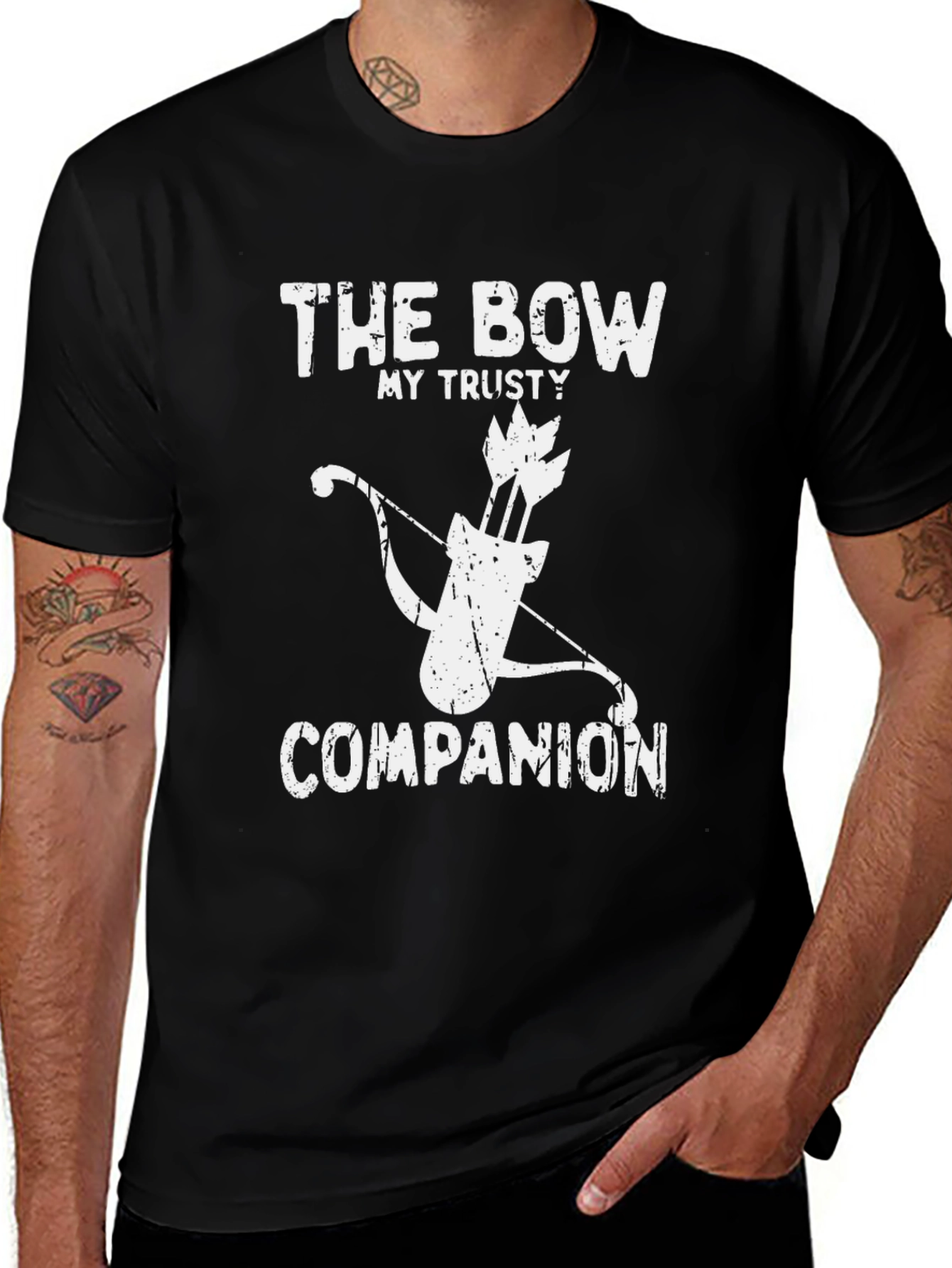 The Bow My Trusty Companion Graphic T-Shirt