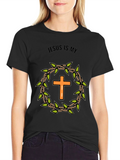 Jesus is My T-Shirt - Cross Design