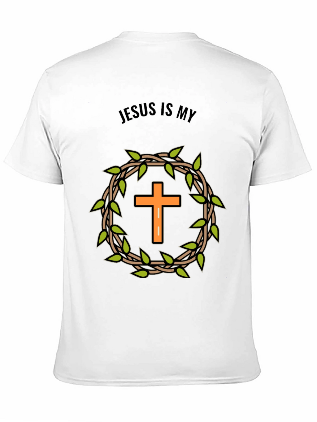 Jesus is My T-Shirt - Cross Design