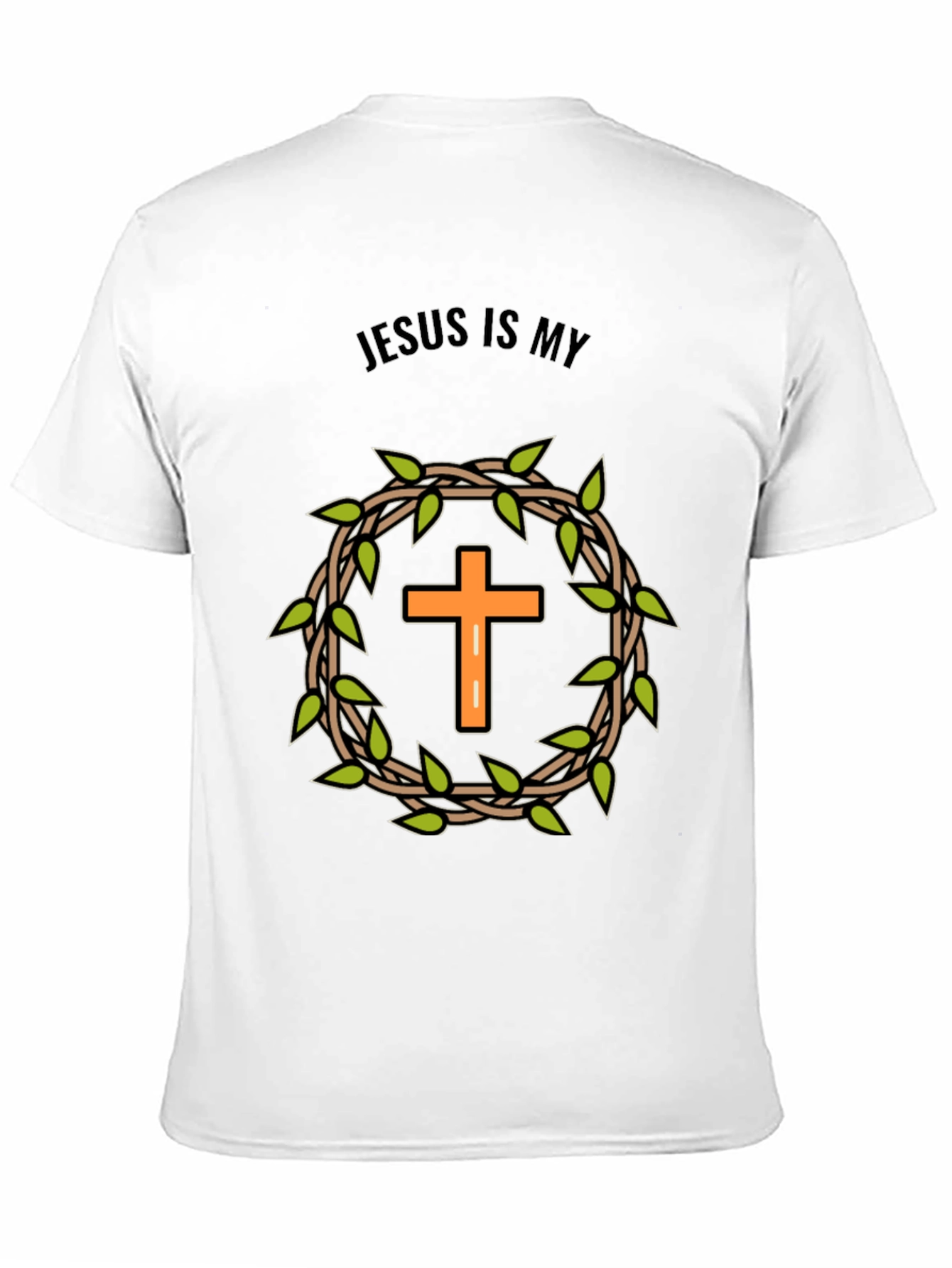 Jesus is My T-Shirt - Cross Design