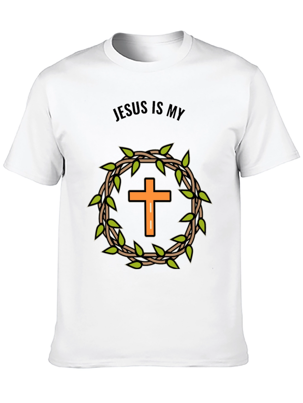 Jesus is My T-Shirt - Cross Design