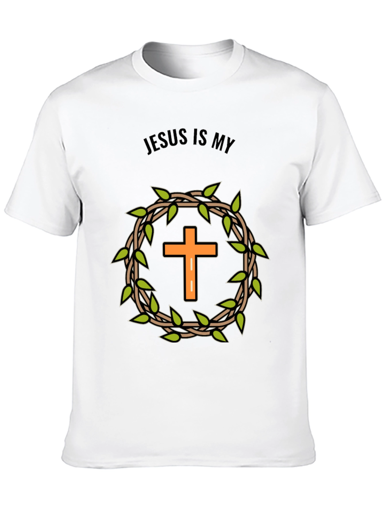 Jesus is My T-Shirt - Cross Design
