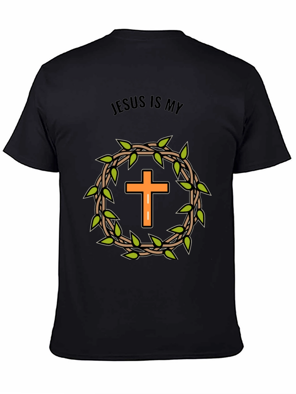 Jesus is My T-Shirt - Cross Design