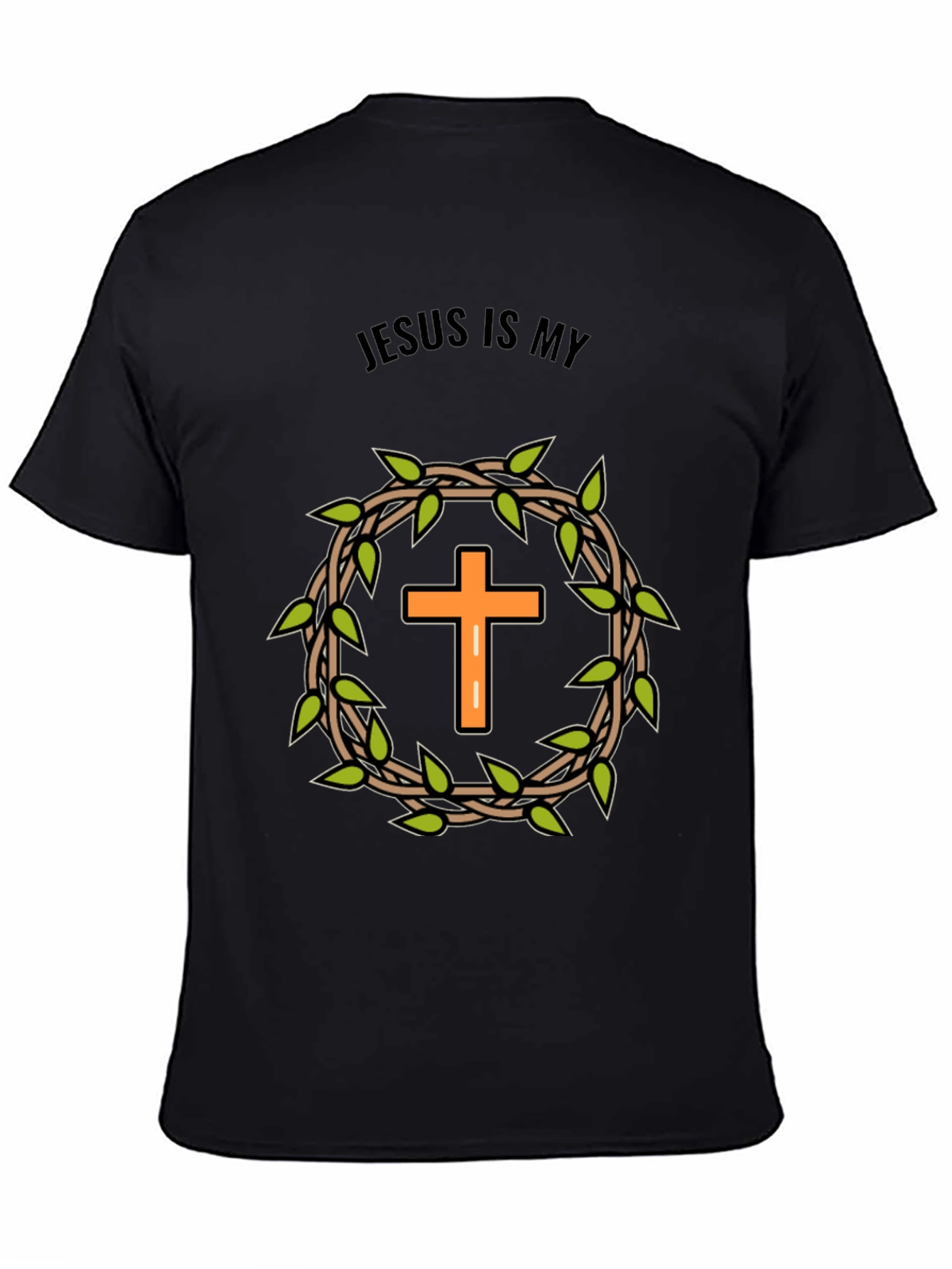 Jesus is My T-Shirt - Cross Design