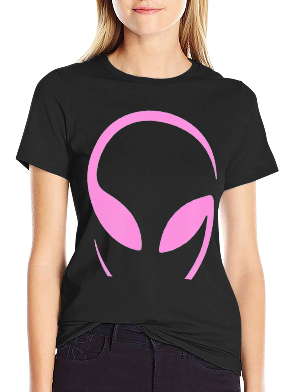 Alien Head Graphic T-Shirt - Bold & Stylish