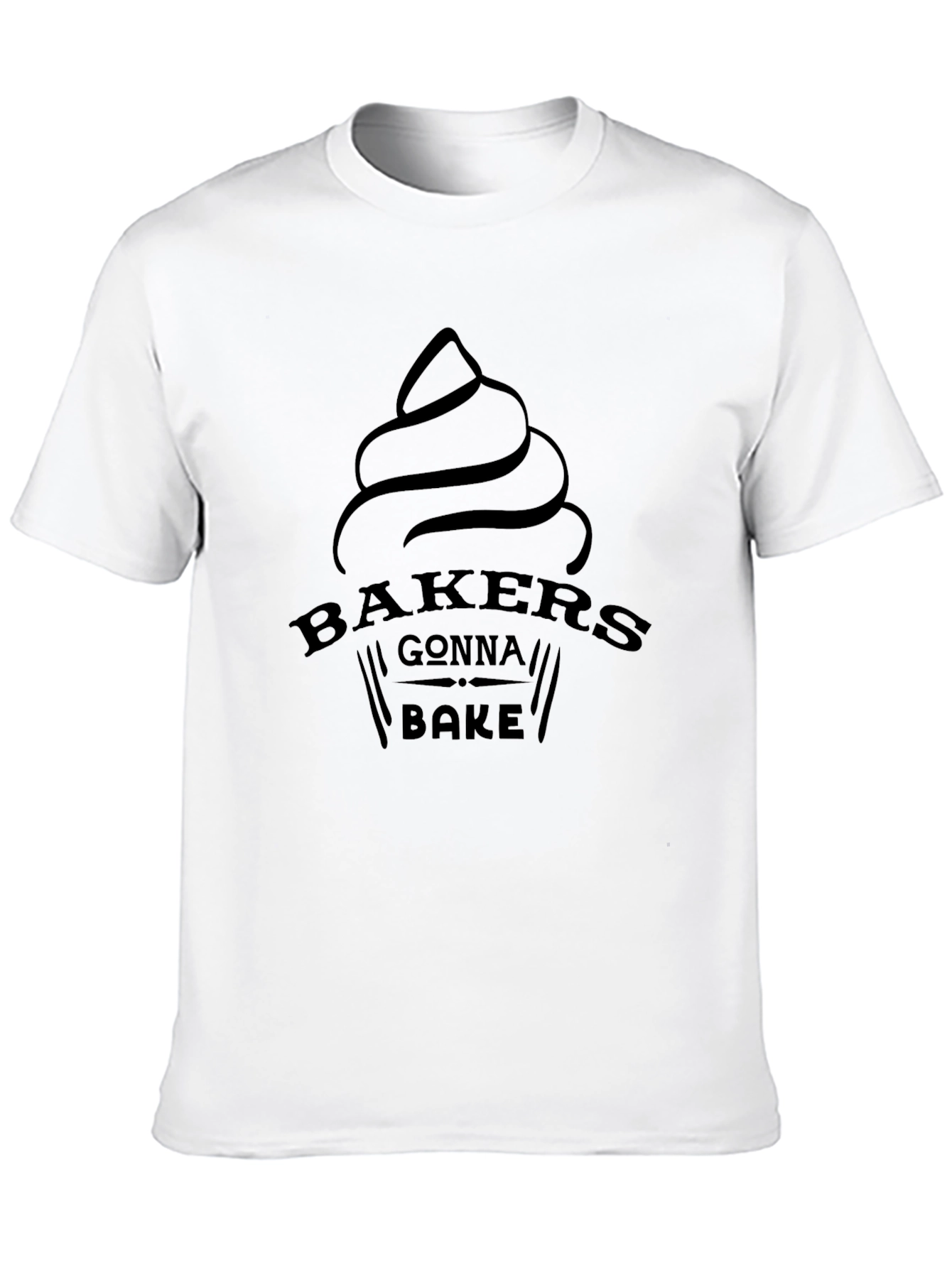 Bakers Gonna Bake Graphic T-Shirt - Black