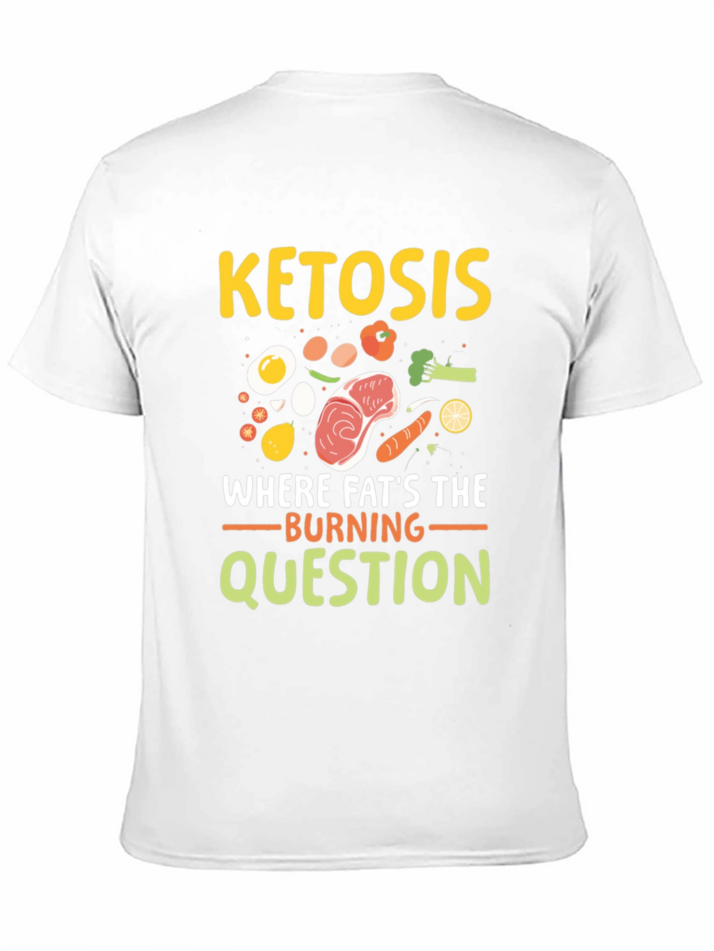 Ketosis Burning Question Graphic Tee