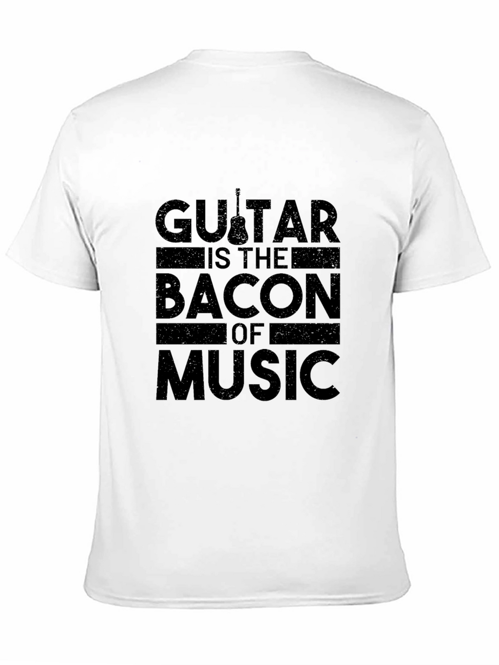 Guitar is the Bacon of Music Graphic T-Shirt