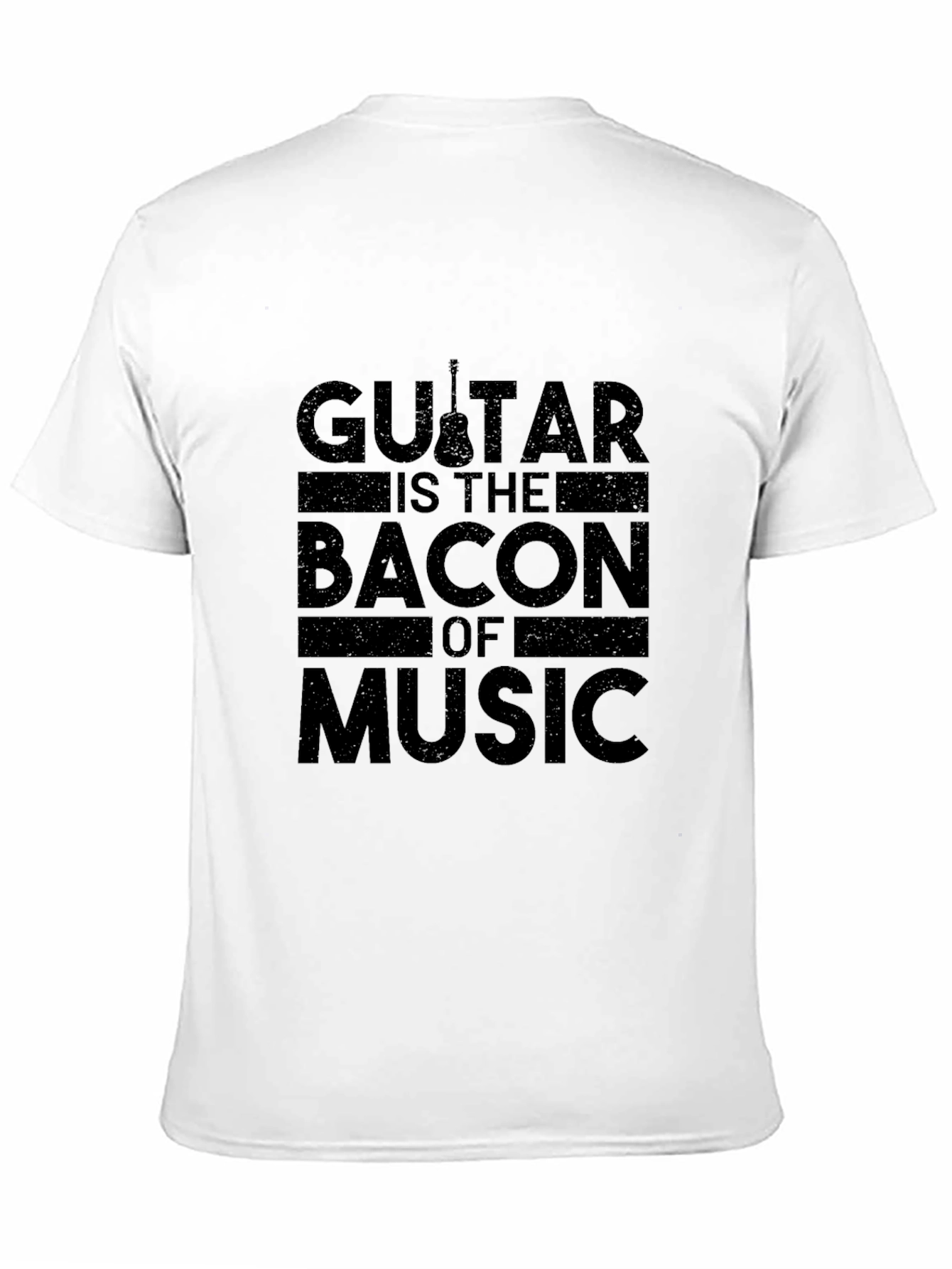 Guitar is the Bacon of Music Graphic T-Shirt