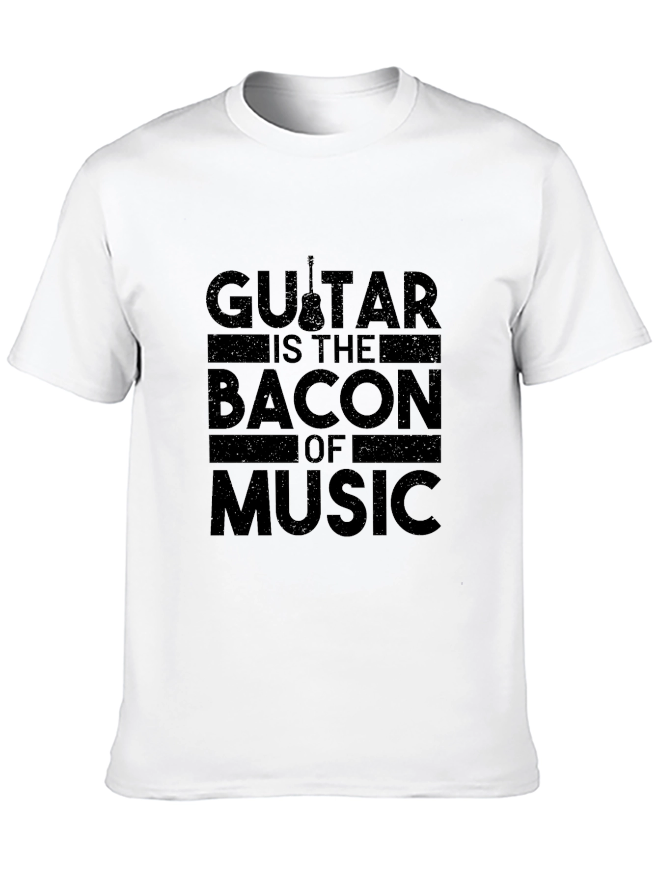 Guitar is the Bacon of Music Graphic T-Shirt