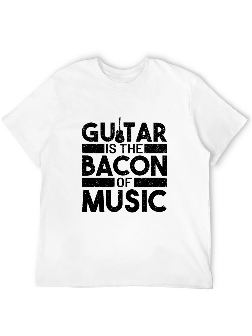 Guitar is the Bacon of Music Graphic T-Shirt