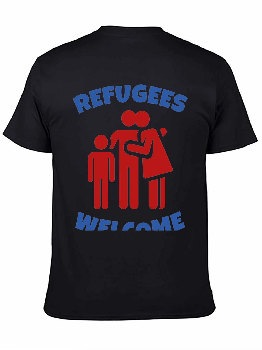 Refugees Welcome Graphic Tee - Show Your Support