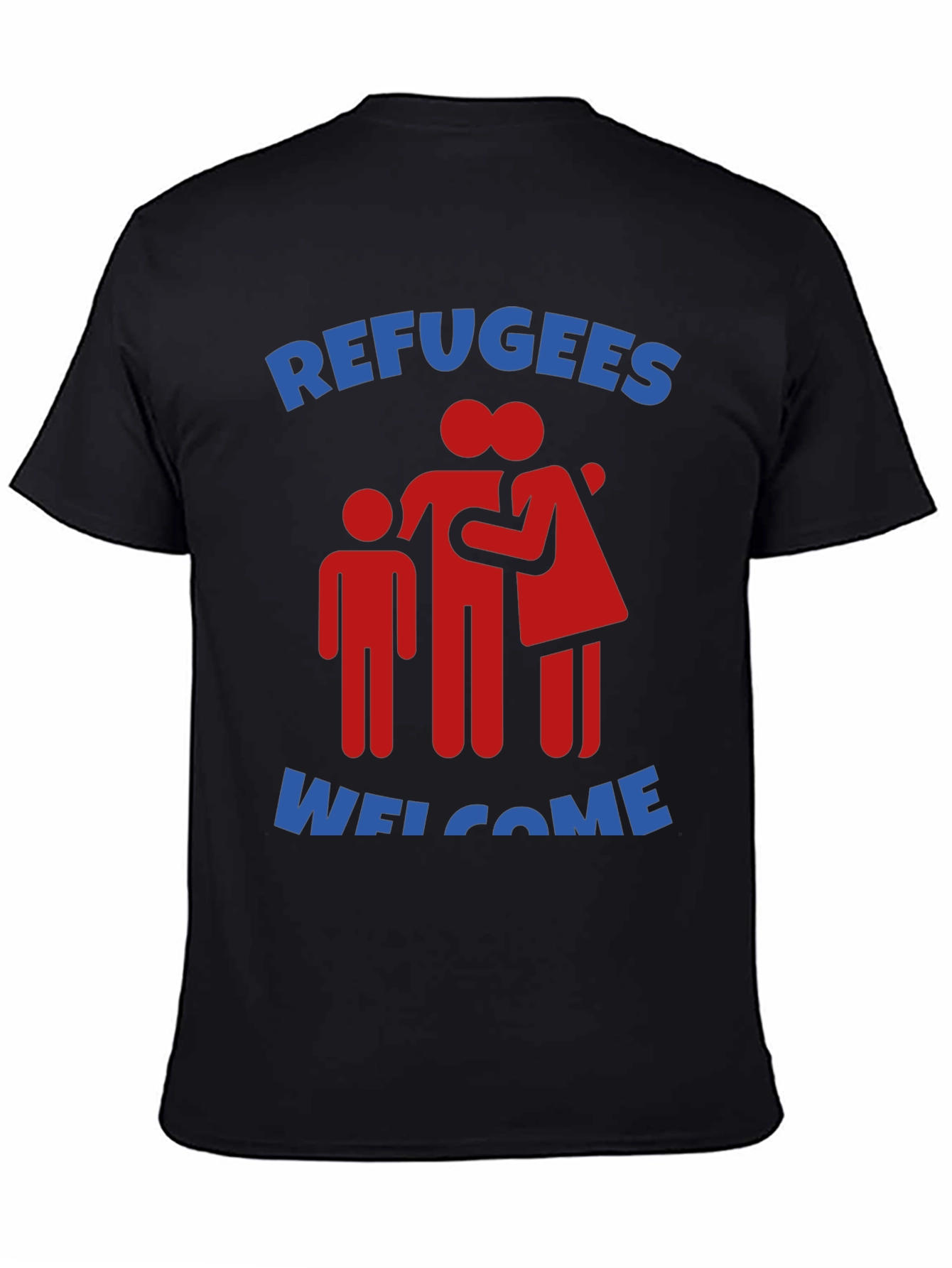 Refugees Welcome Graphic Tee - Show Your Support
