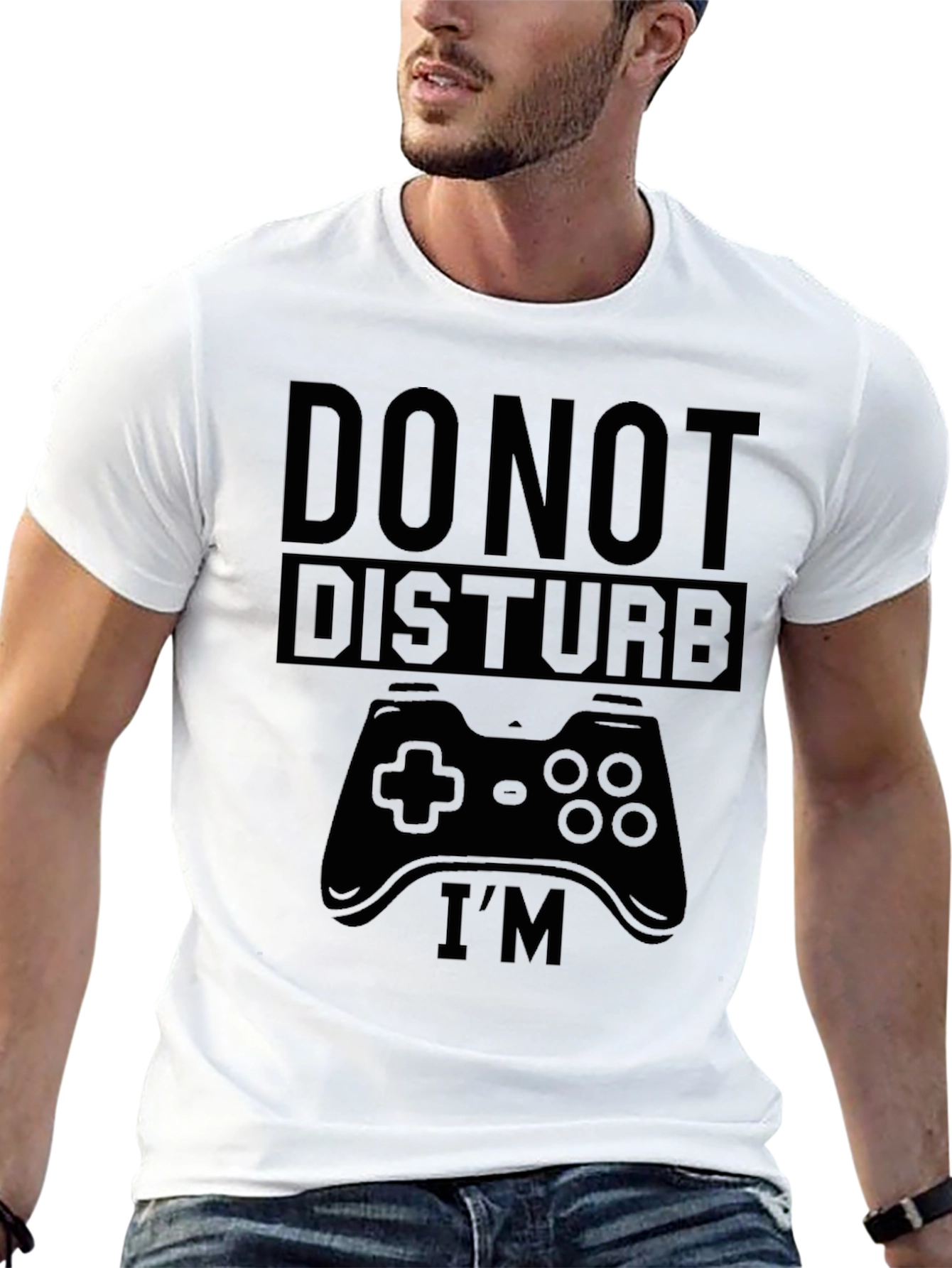 Do Not Disturb Gaming T-Shirt - Black
