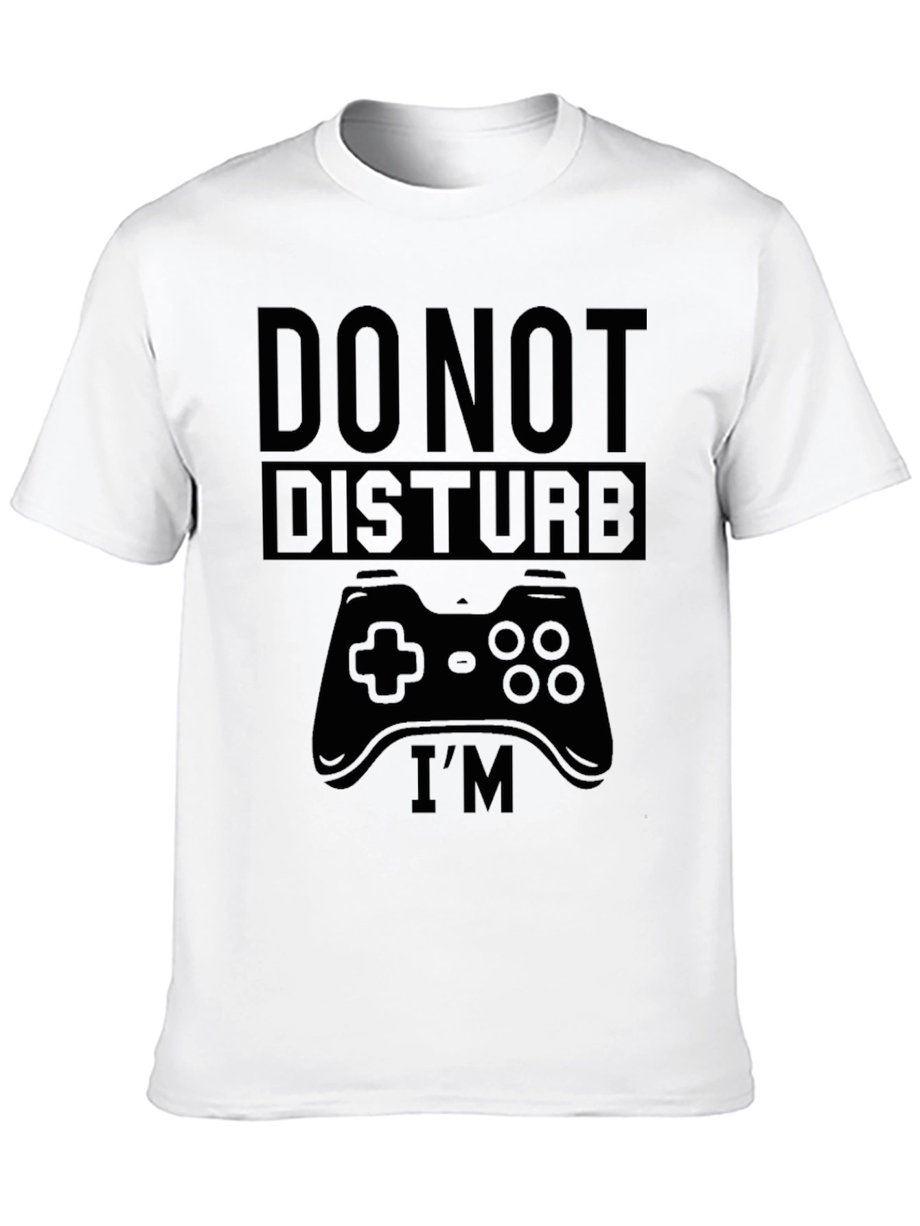 Do Not Disturb Gaming T-Shirt - Black