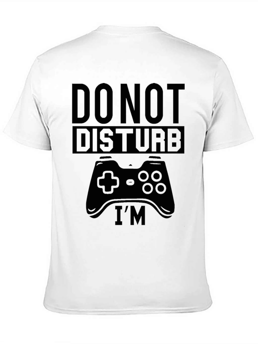 Do Not Disturb Gaming T-Shirt - Black