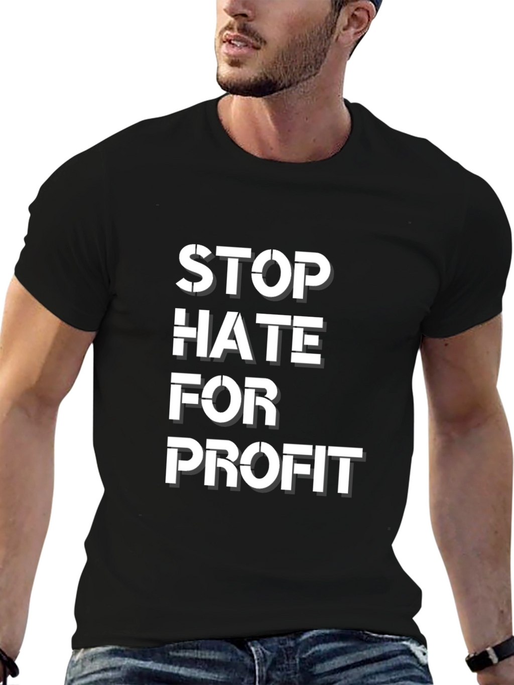 Stop Hate For Profit Graphic Tee