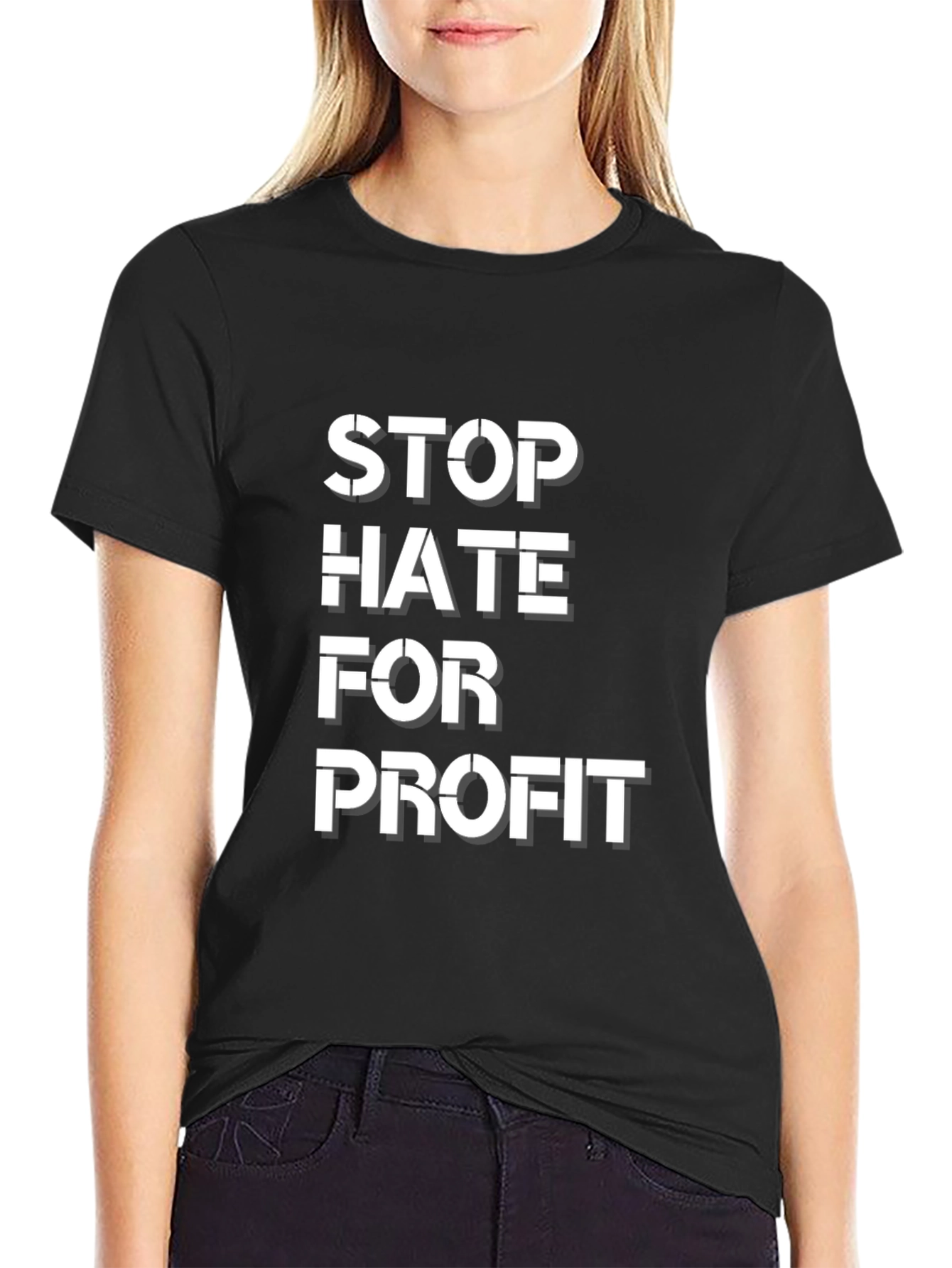 Stop Hate For Profit Graphic Tee