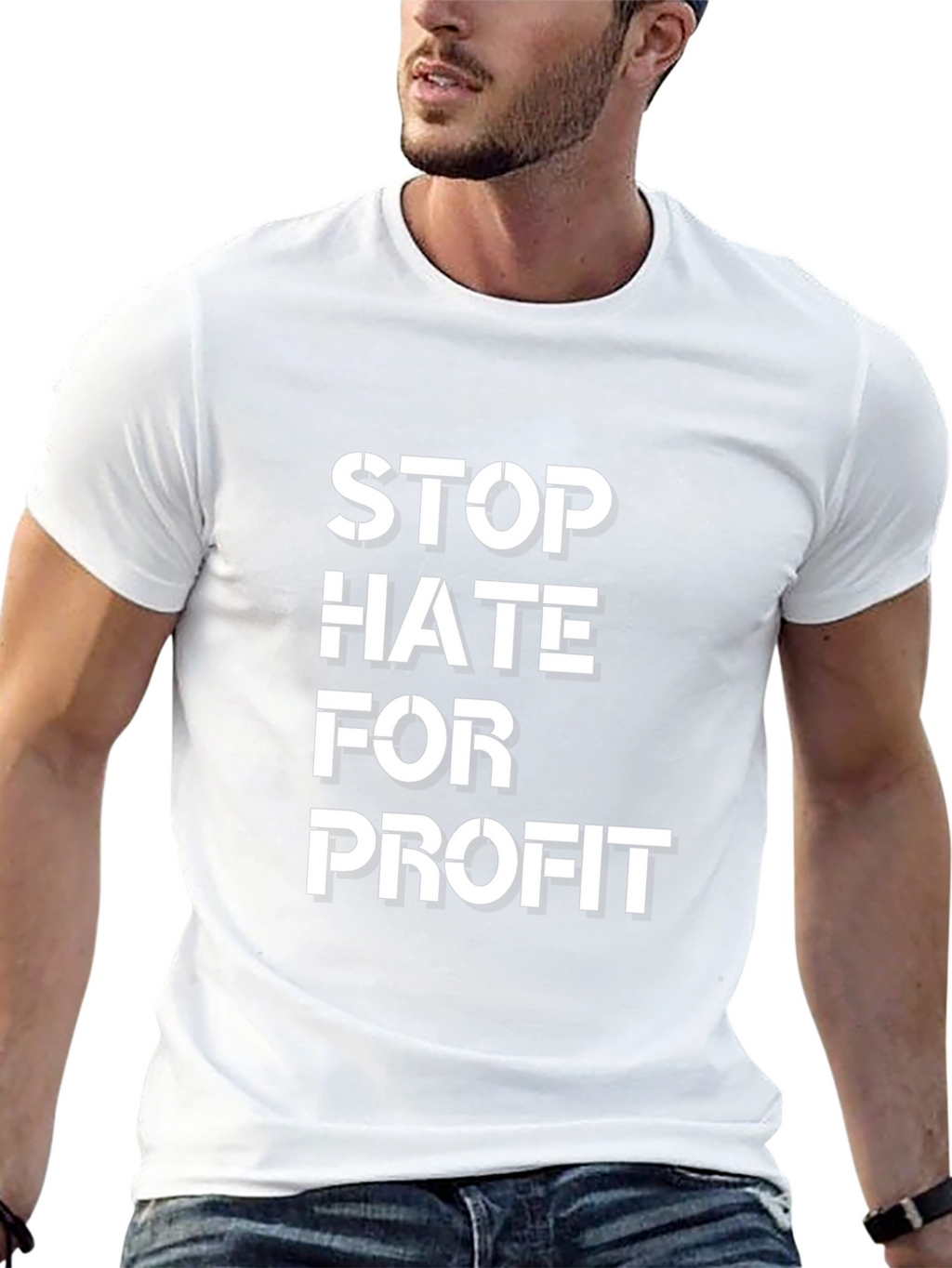 Stop Hate For Profit Graphic Tee