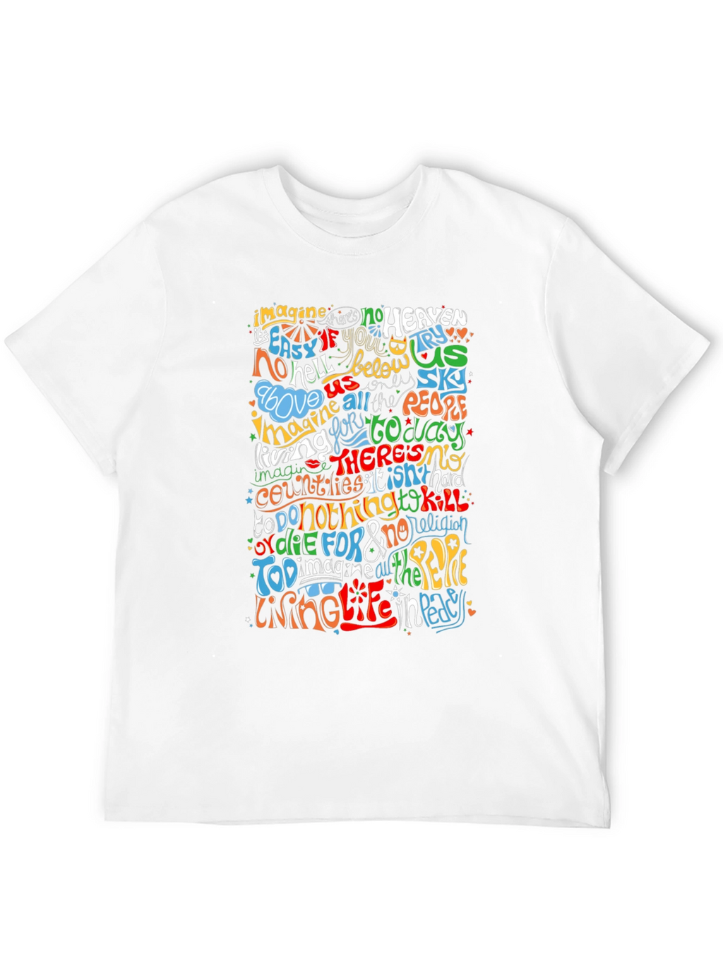 Imagine Peace Graphic T-Shirt