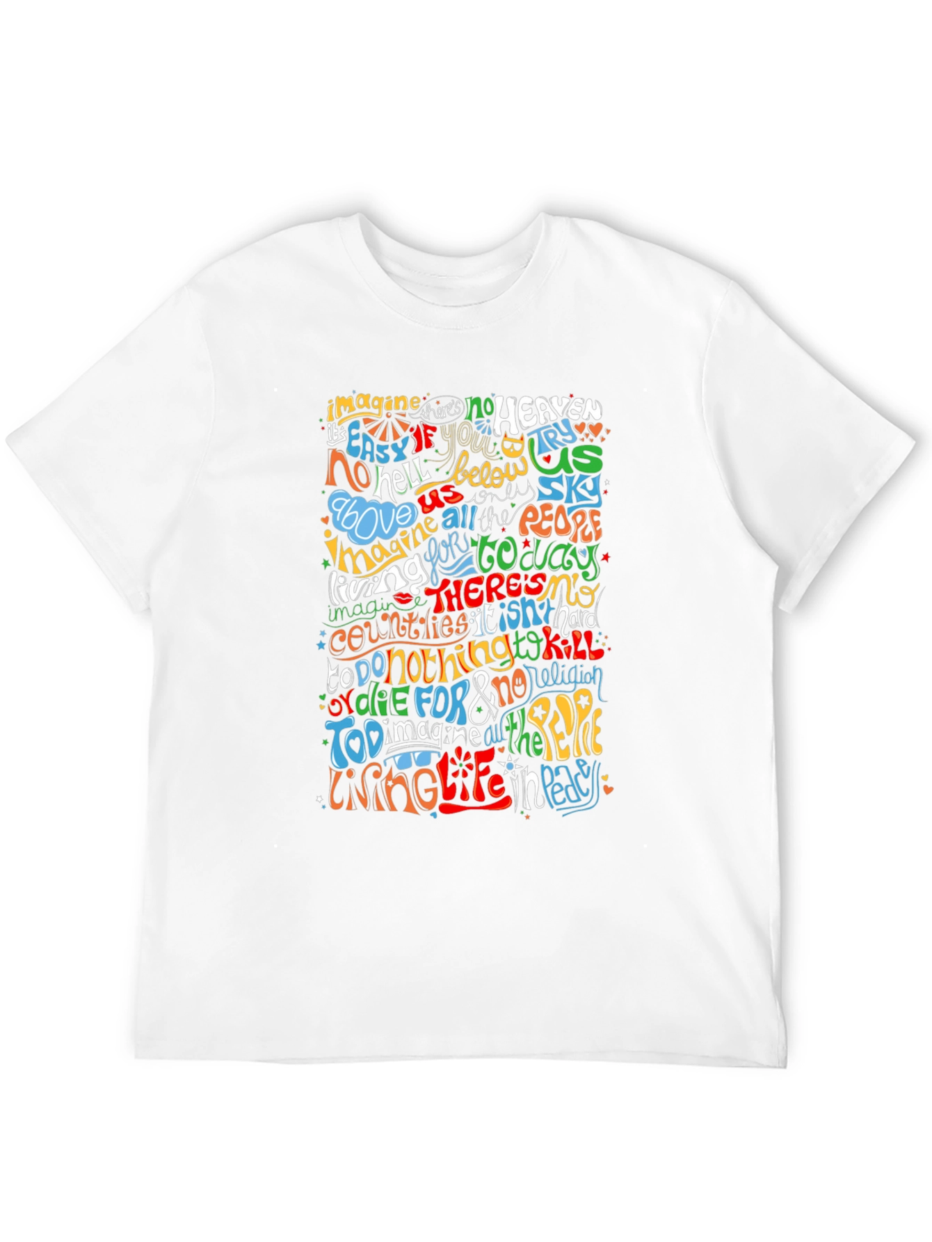 Imagine Peace Graphic T-Shirt
