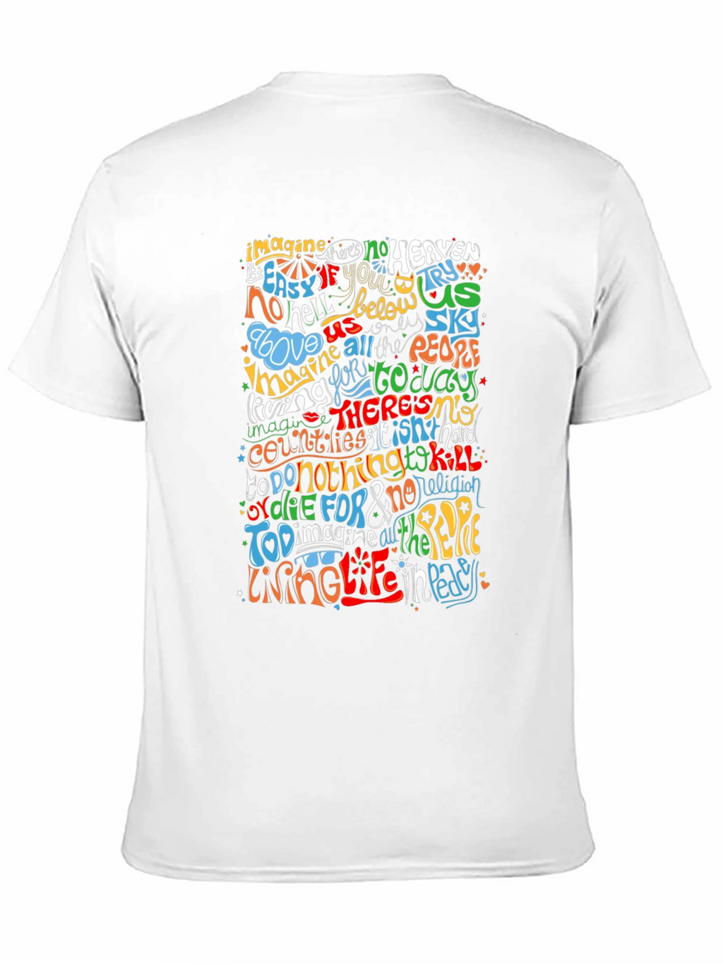 Imagine Peace Graphic T-Shirt