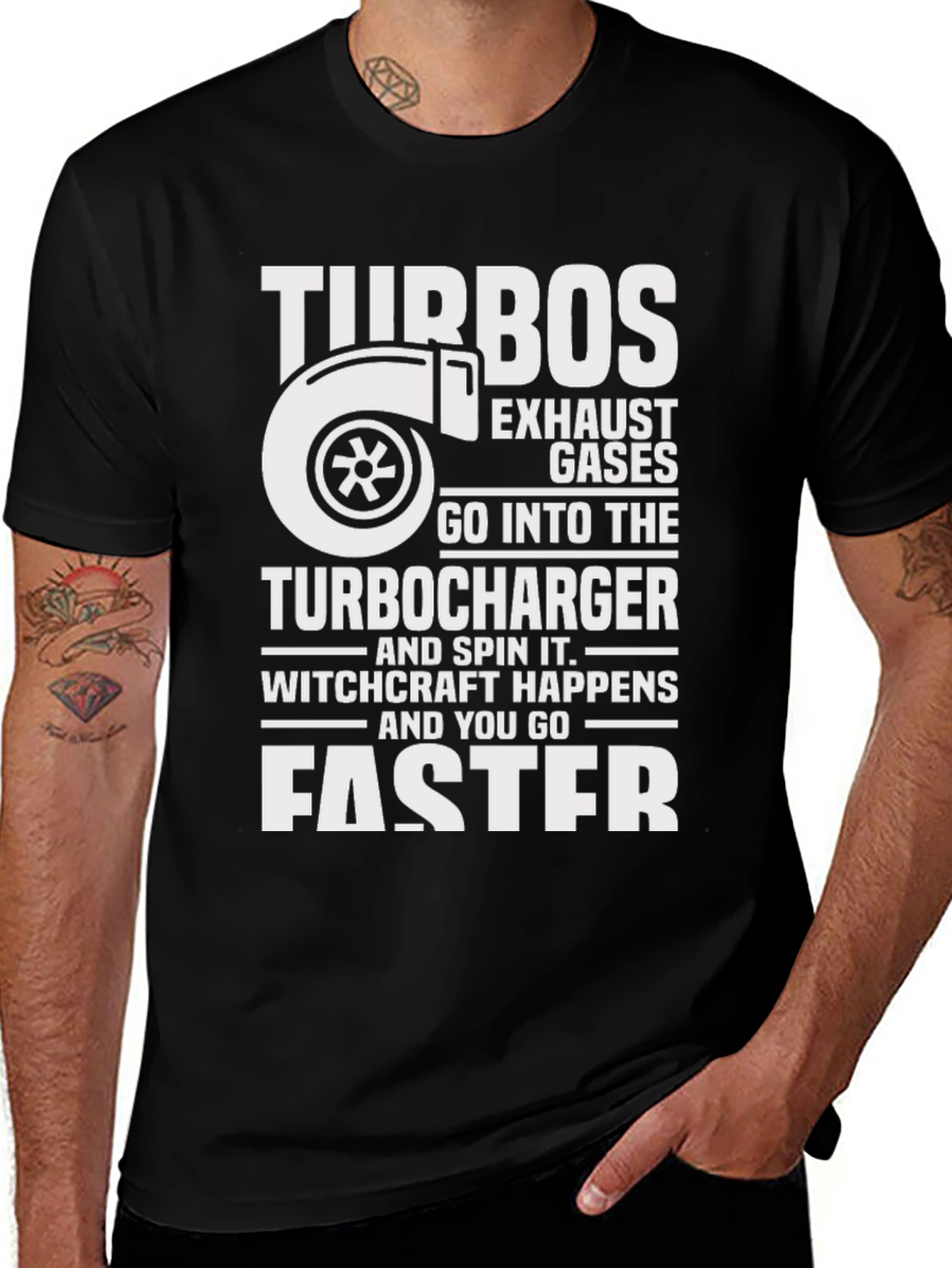 Turbo T-Shirt - Witchcraft Happens Faster!