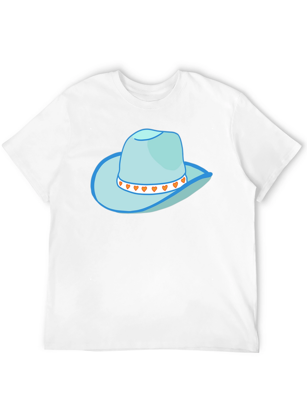 Cowboy Hat Graphic Tee - Stylish Western Style