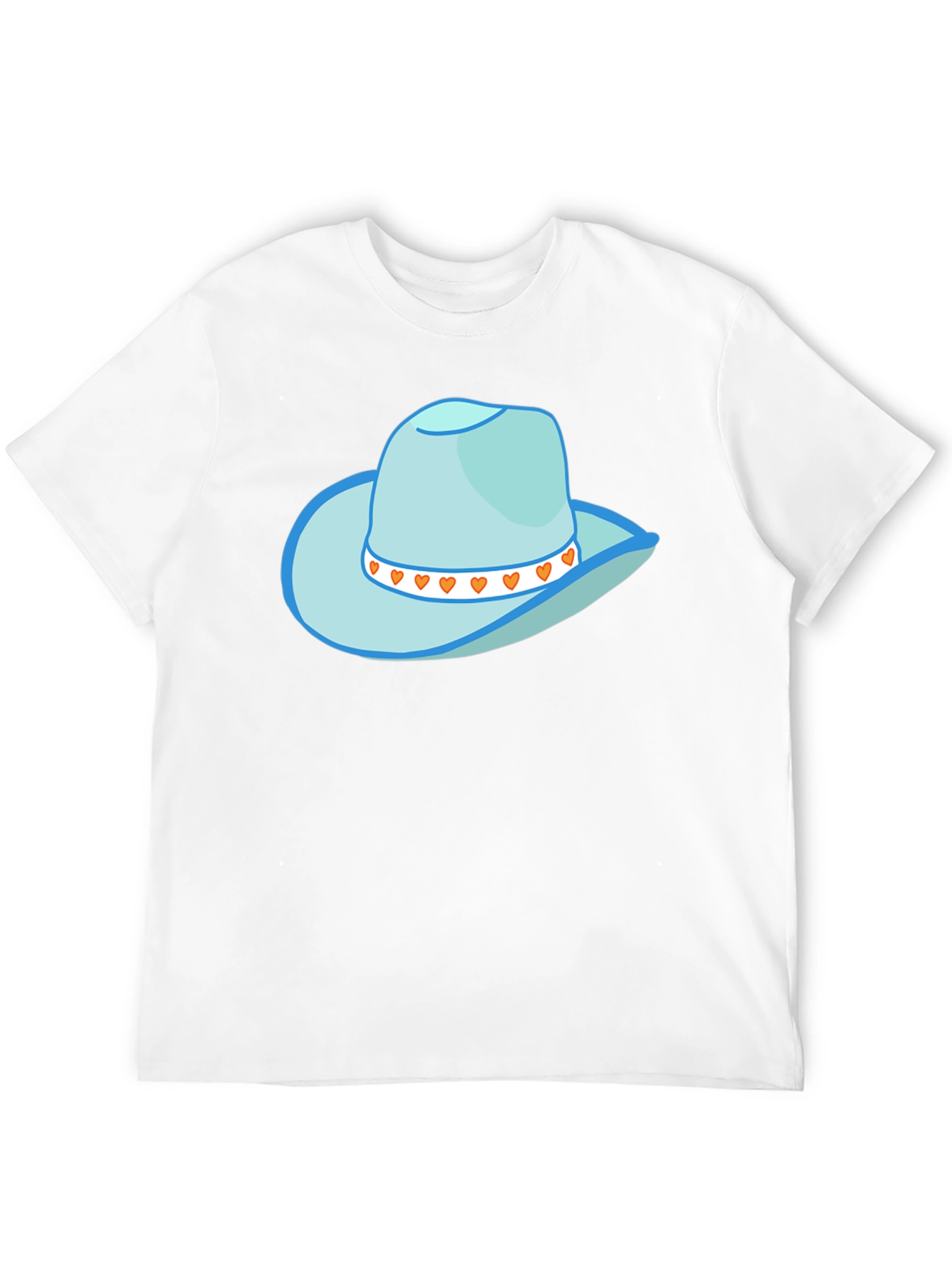 Cowboy Hat Graphic Tee - Stylish Western Style