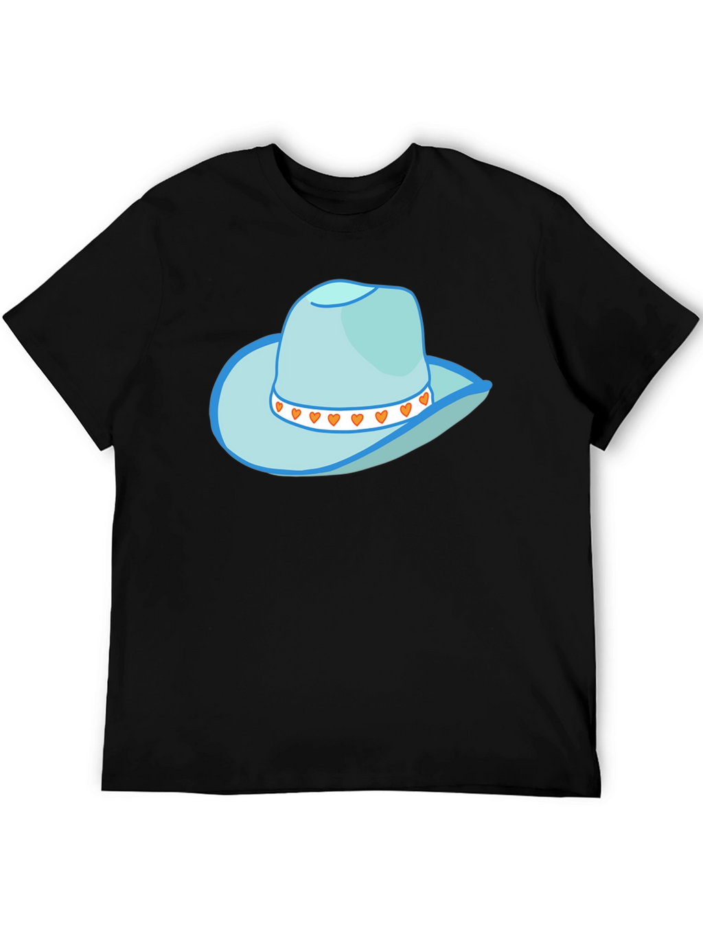Cowboy Hat Graphic Tee - Stylish Western Style