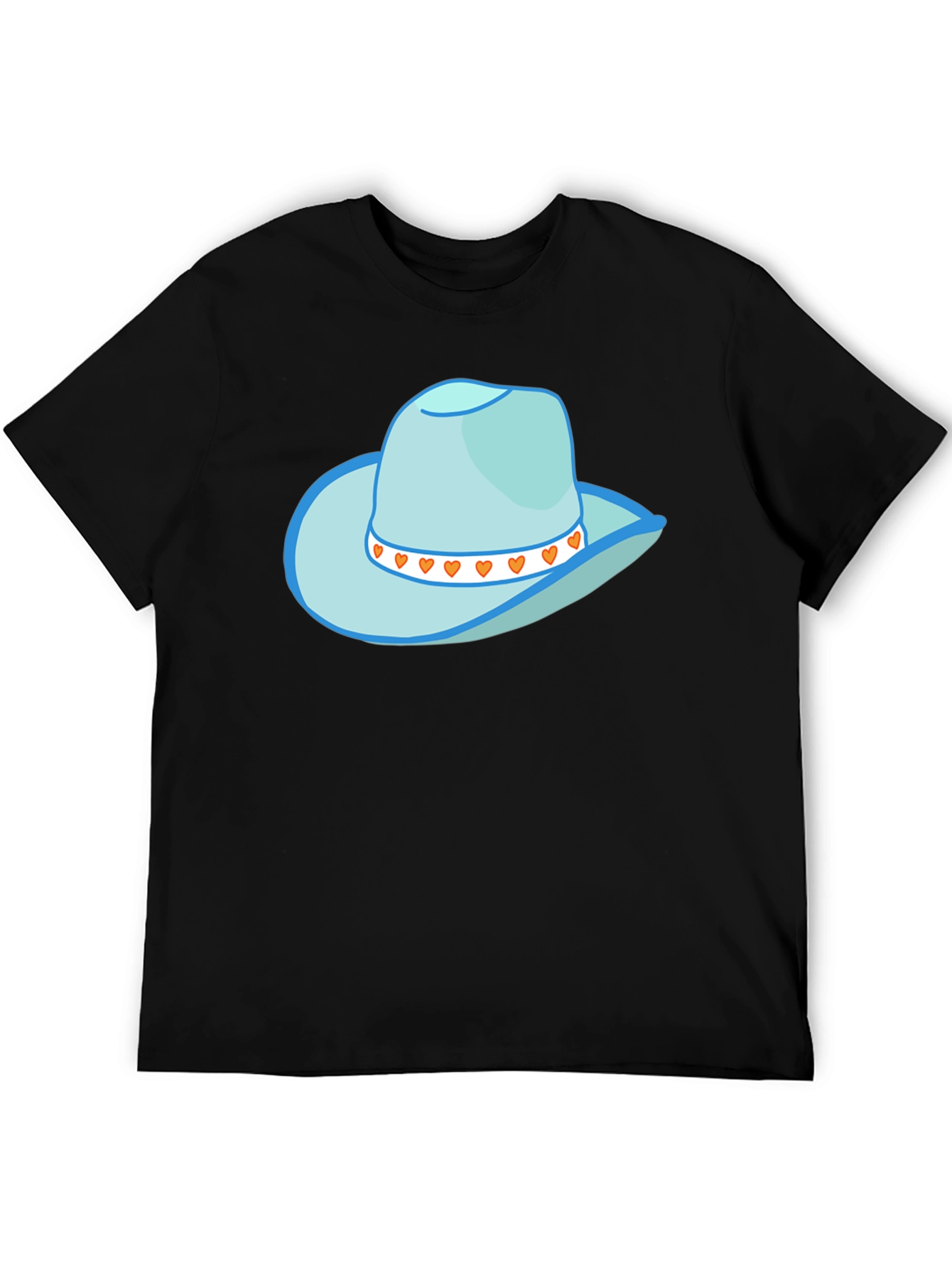 Cowboy Hat Graphic Tee - Stylish Western Style