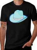 Cowboy Hat Graphic Tee - Stylish Western Style