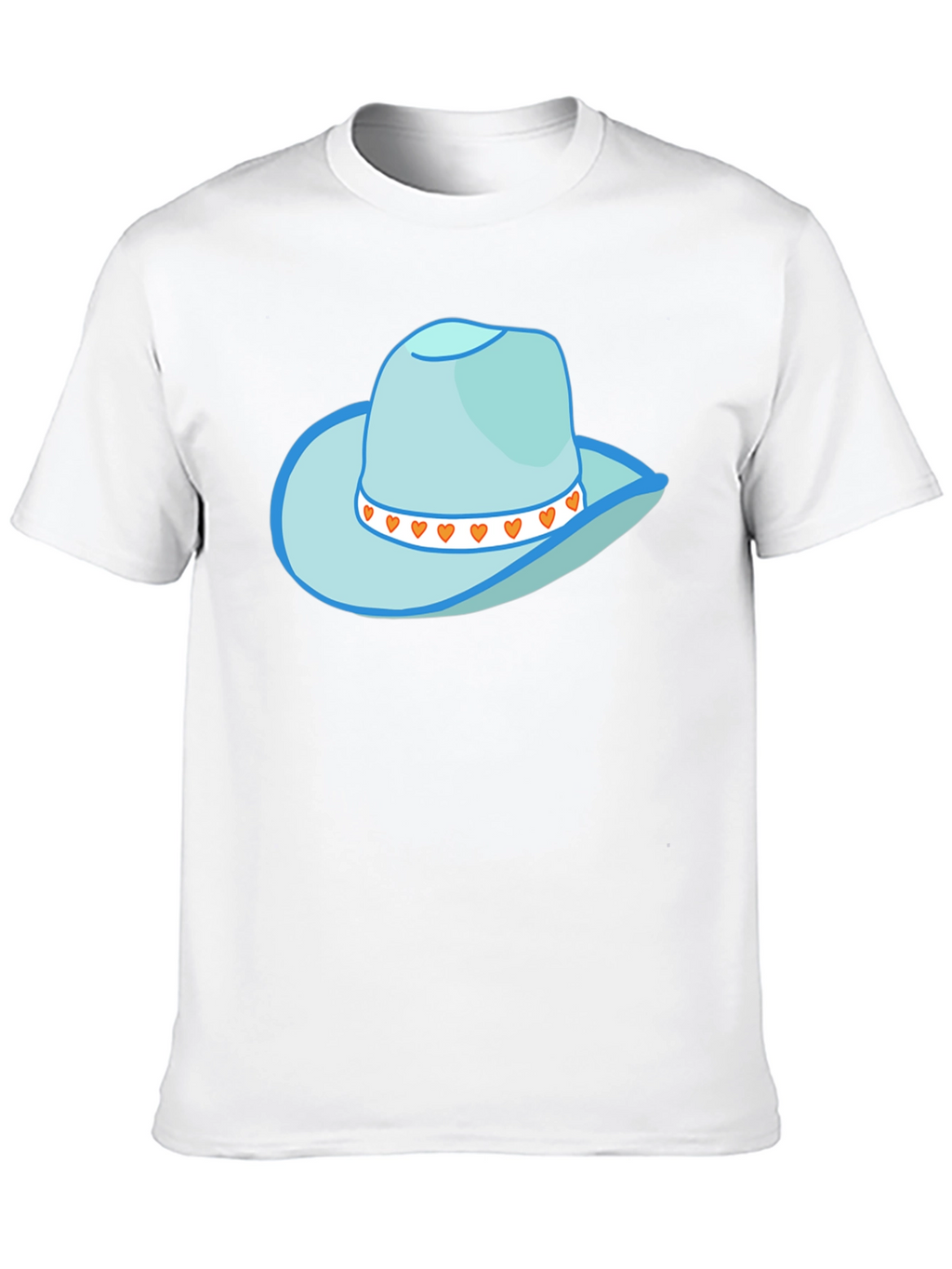 Cowboy Hat Graphic Tee - Stylish Western Style