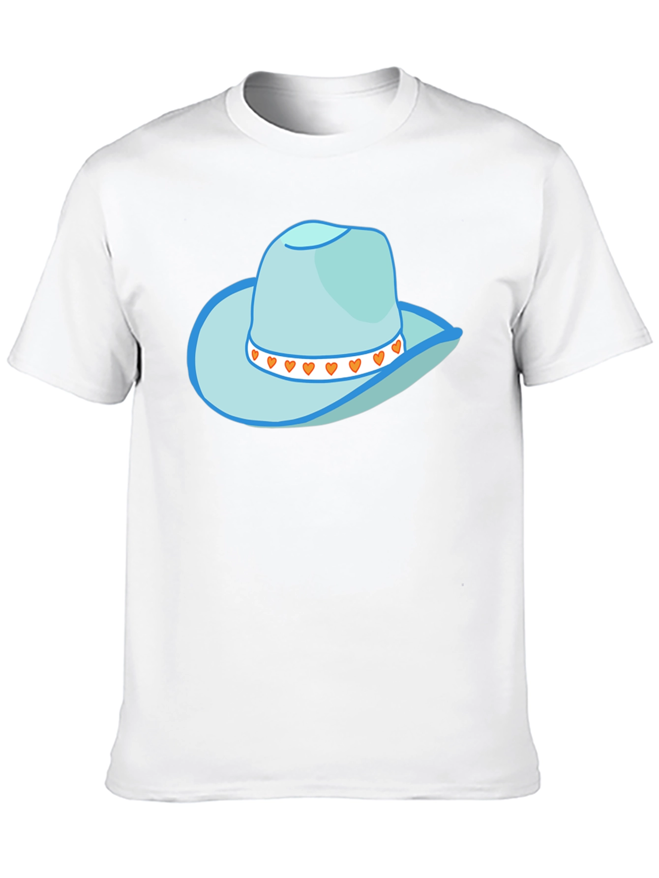 Cowboy Hat Graphic Tee - Stylish Western Style