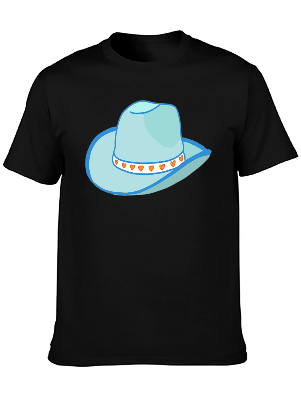 Cowboy Hat Graphic Tee - Stylish Western Style