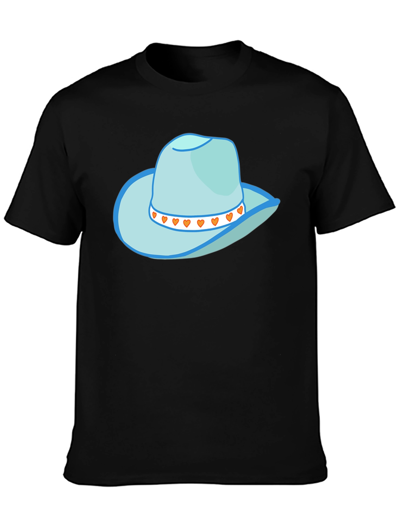 Cowboy Hat Graphic Tee - Stylish Western Style