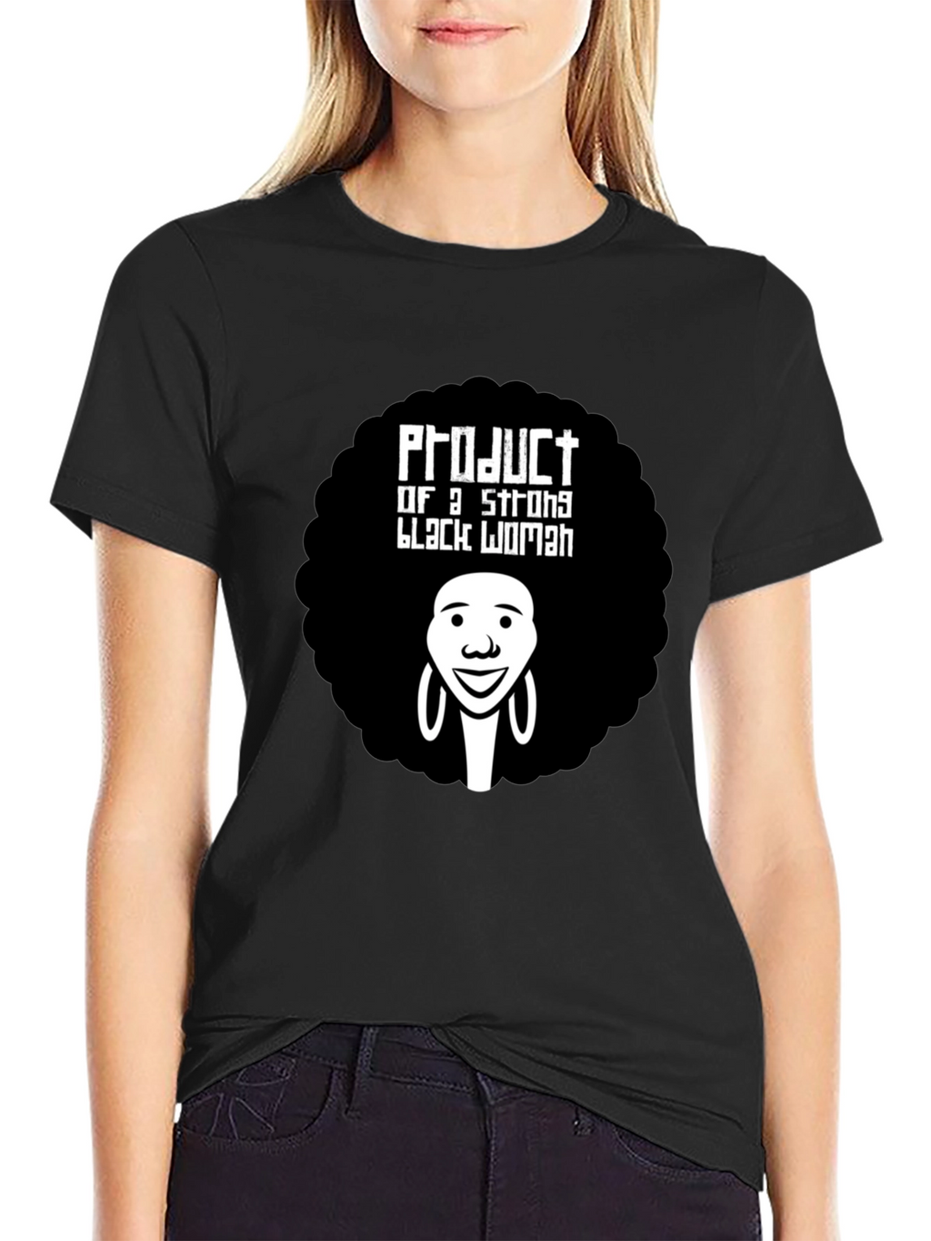 Strong Black Woman Graphic T-Shirt