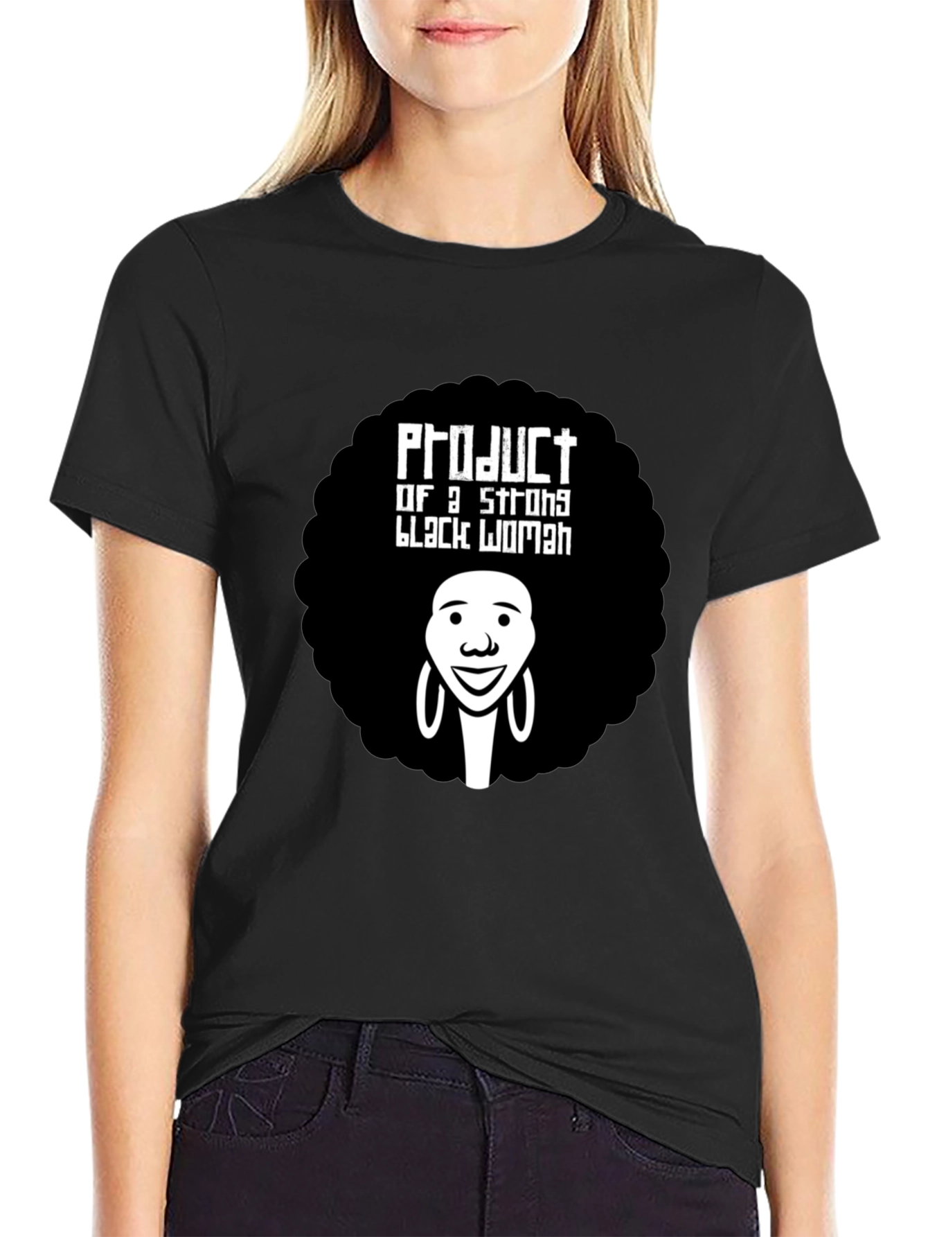 Strong Black Woman Graphic T-Shirt
