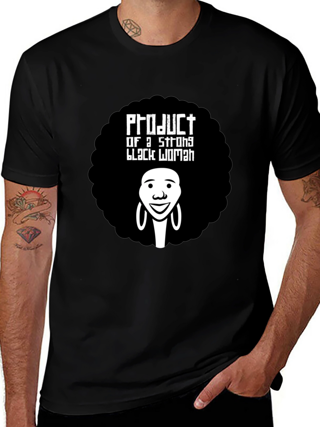 Strong Black Woman Graphic T-Shirt