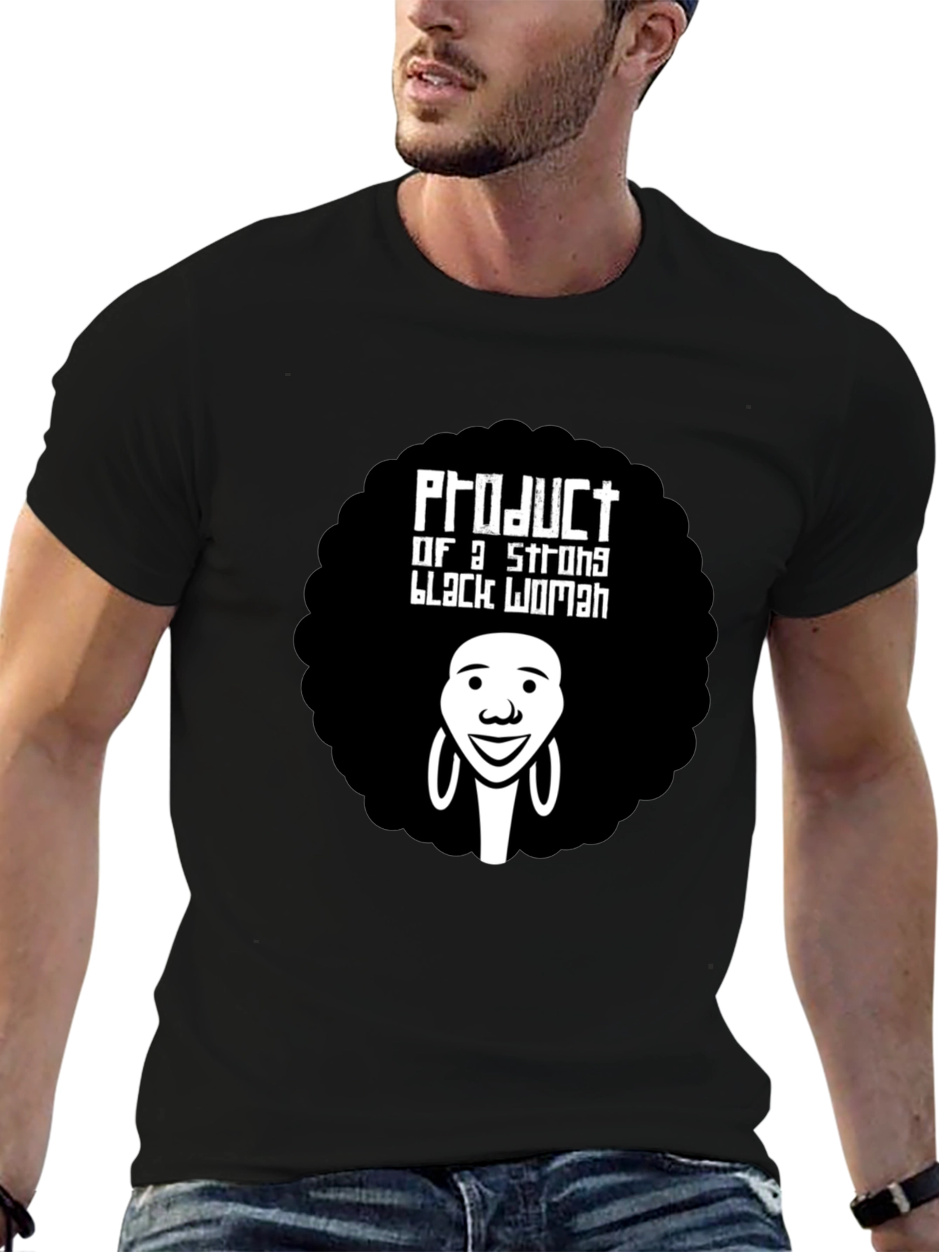 Strong Black Woman Graphic T-Shirt