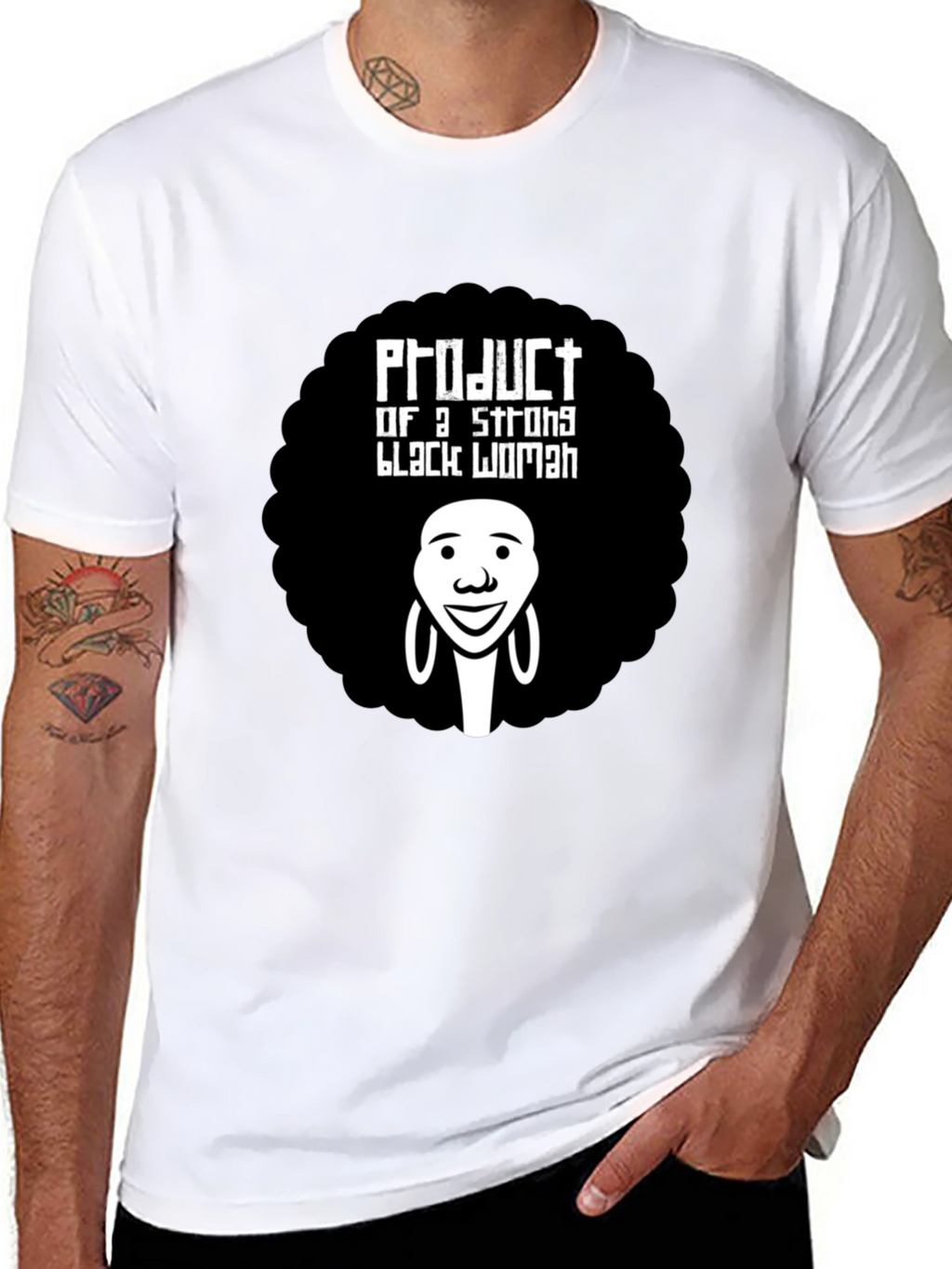 Strong Black Woman Graphic T-Shirt
