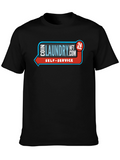 Coin Laundry NFT 24 Hours Self-Service Black Tee