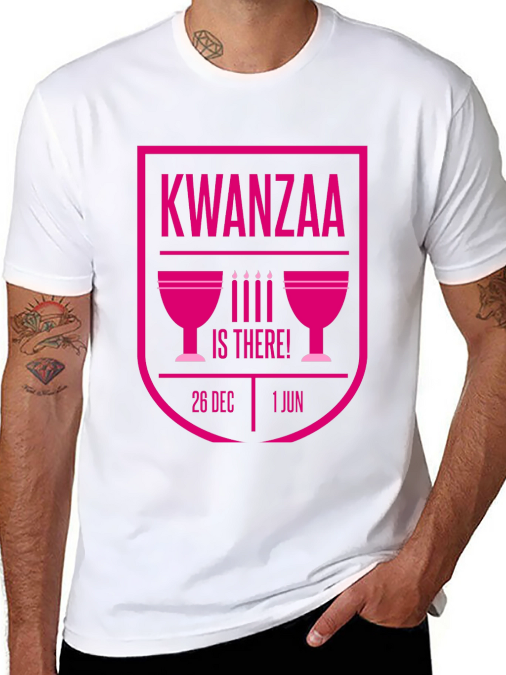 Kwanzaa Celebration Black T-Shirt
