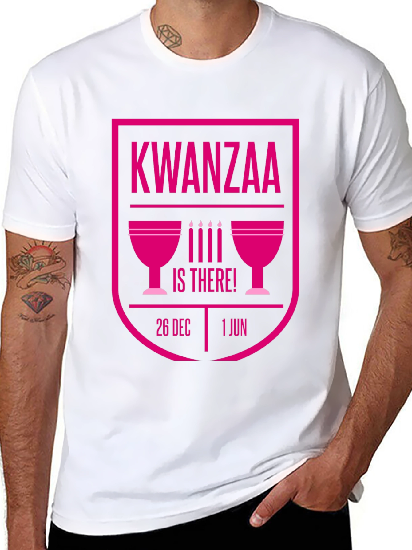 Kwanzaa Celebration Black T-Shirt