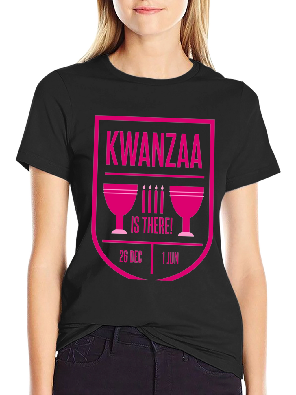 Kwanzaa Celebration Black T-Shirt
